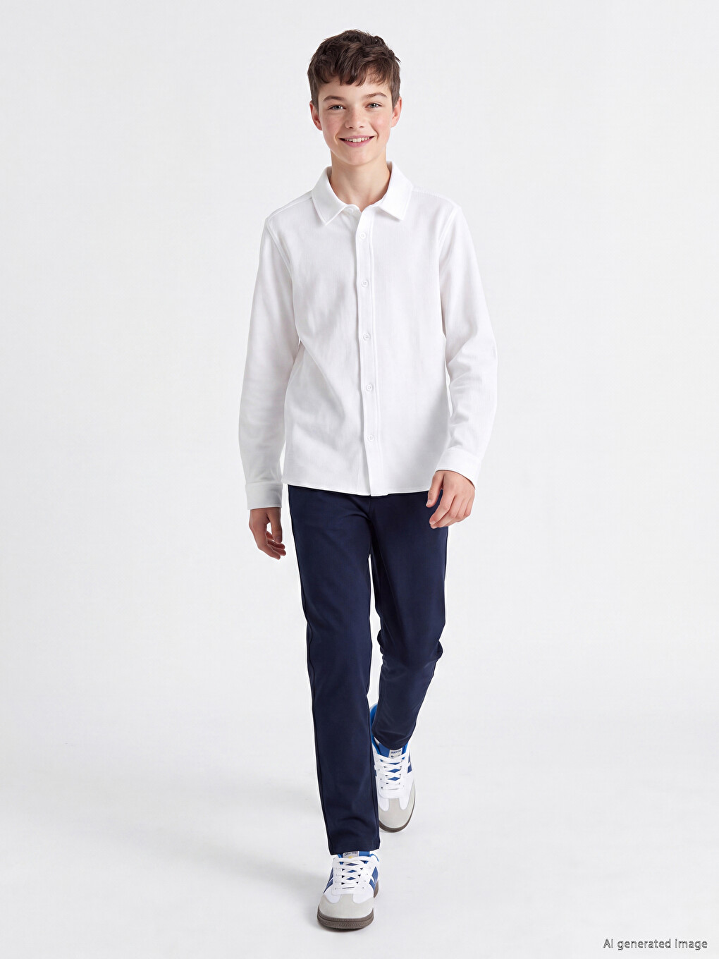 Lacivert Regular Fit Erkek Çocuk Pantolon
