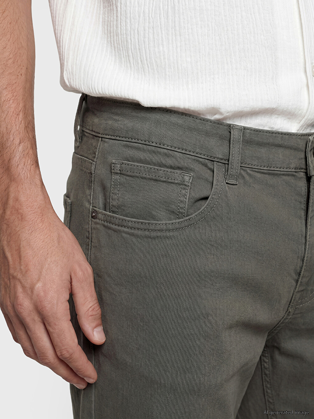 779 Jean Pour Hommes À Coupe Régulière-2
