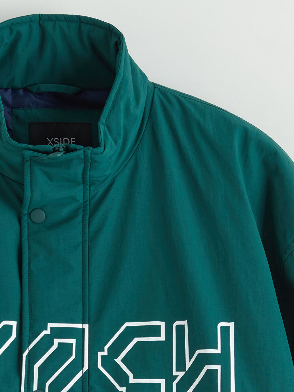 Ζακέτα με Ψηλό Λαιμό Χαλαρής Εφαρμογής για Άνδρες-5