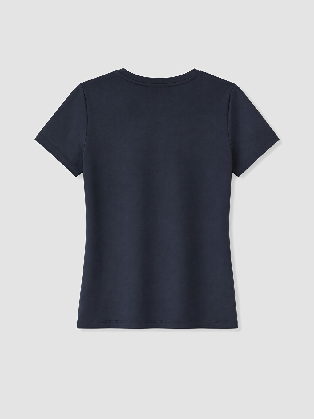 T-shirt Femme À Encolure En V Toucher Doux-1