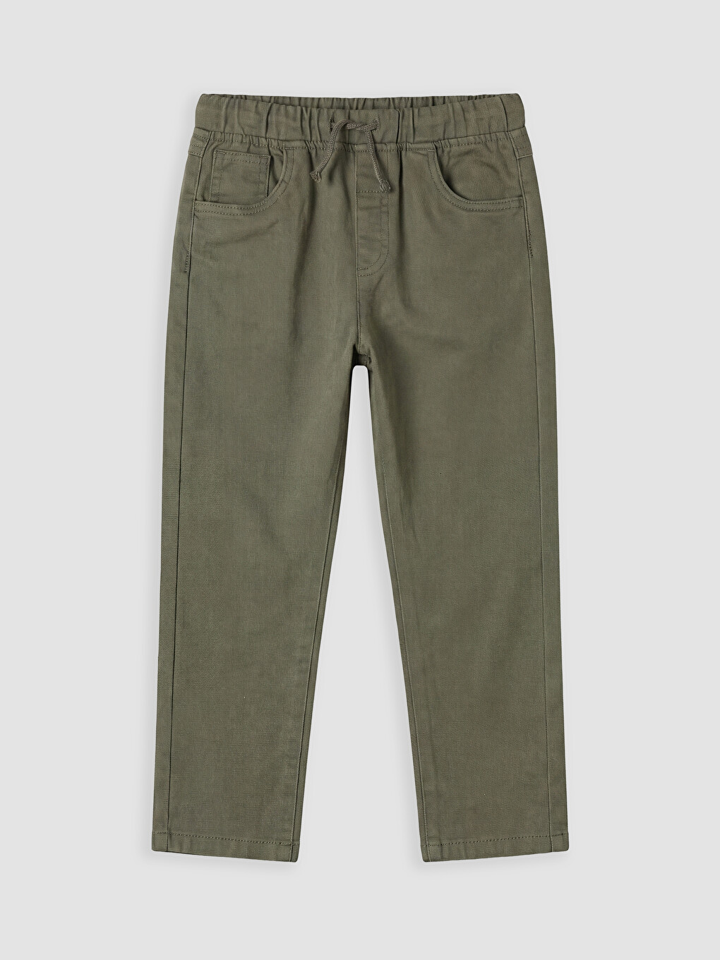 Haki Erkek Çocuk Gabardin Pantolon