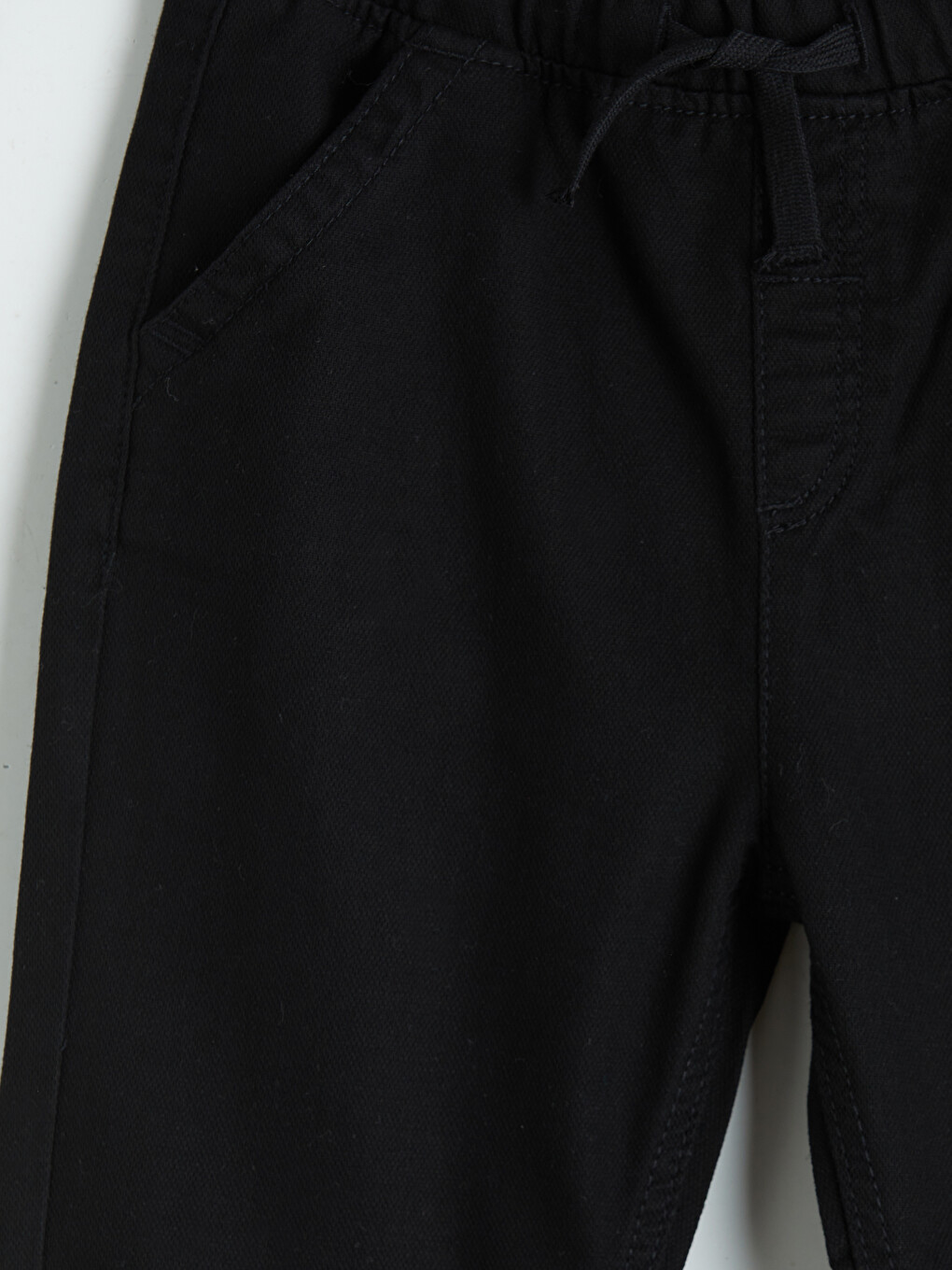 Siyah Regular Fit Erkek Çocuk Jogger Pantolon-2