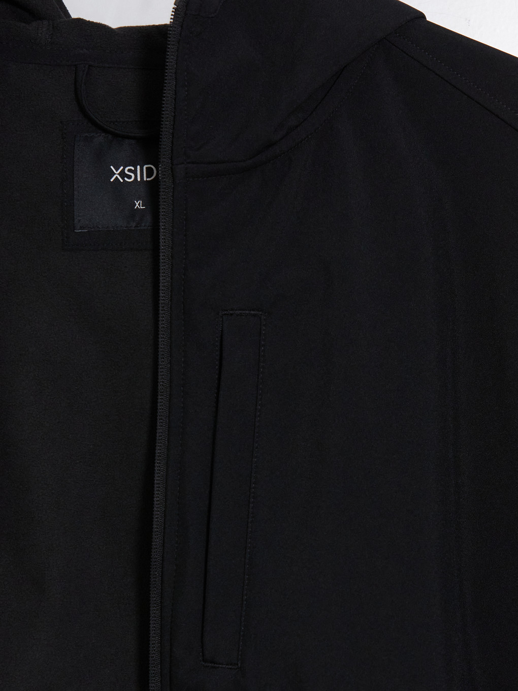 Siyah Regular Fit Kapüşonlu Erkek Mont-7