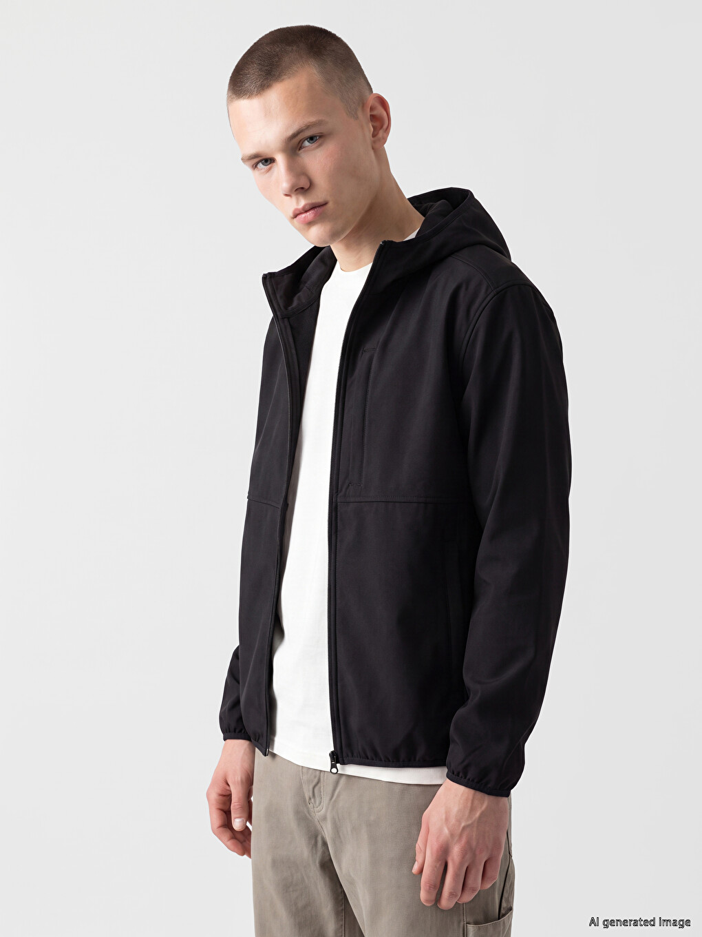 Man Black Coat