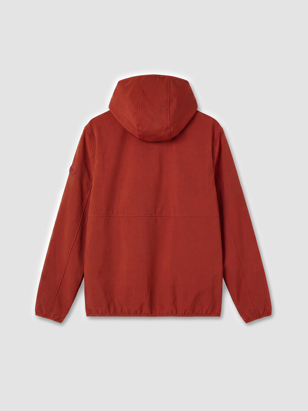 Turuncu Regular Fit Kapüşonlu Erkek Ceket-6