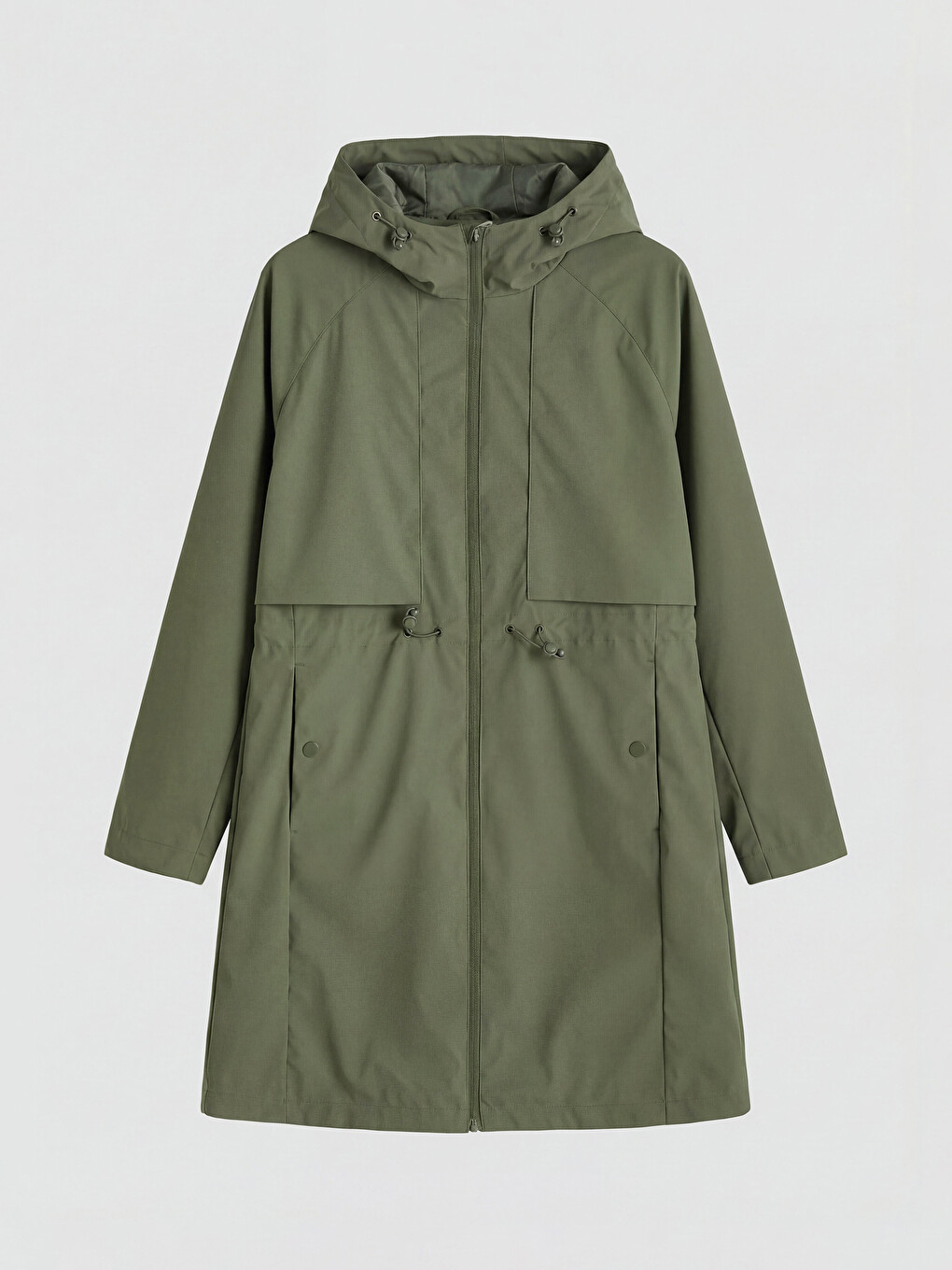 Hooded Women's Raincoat-5