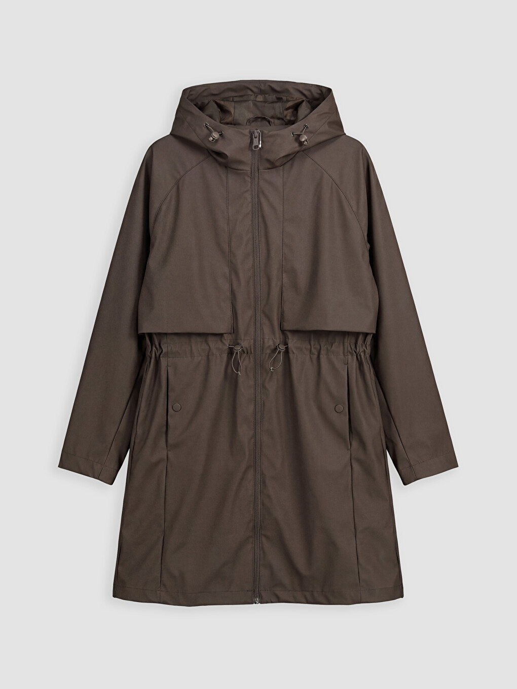 Imperméable Femme À Capuche-3