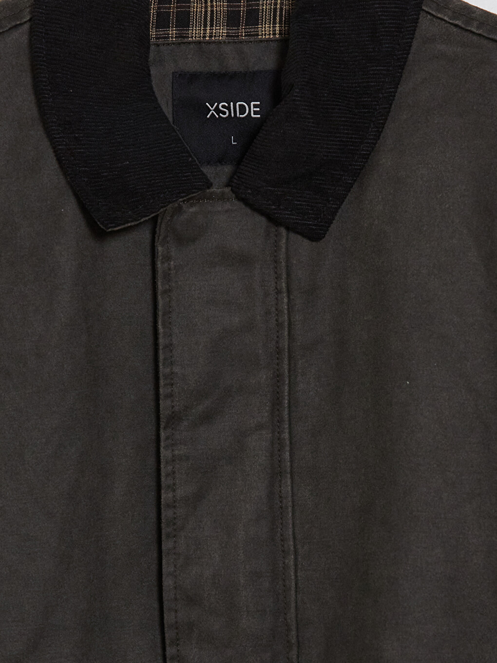 Pallto Me Pamje Suede Për Burra-6