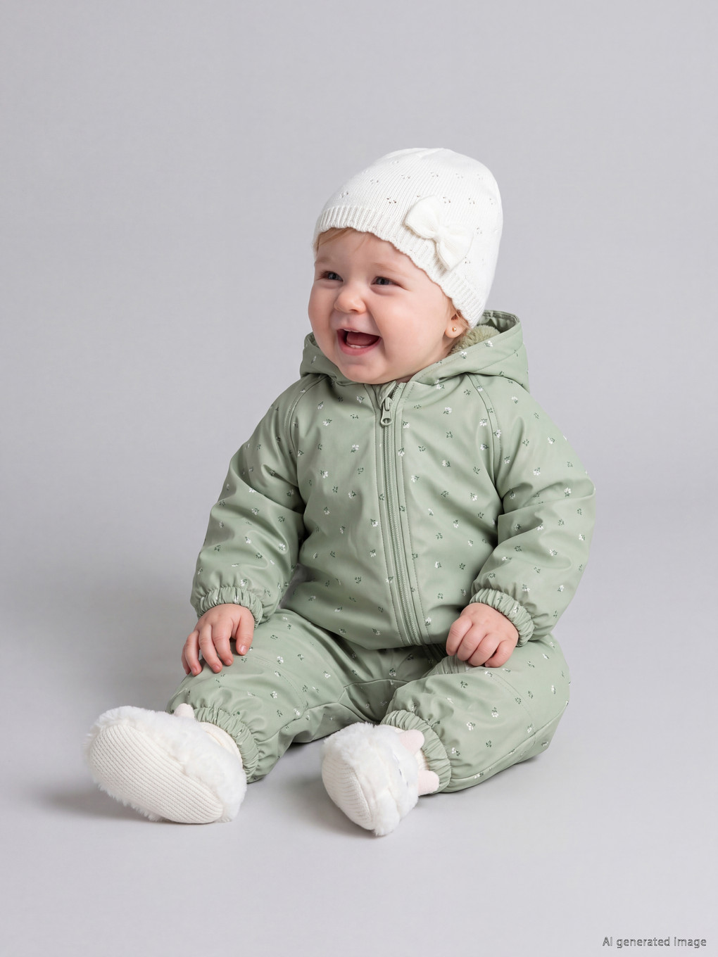  Water Repellent Baby Girls' Astronaut Jacket
