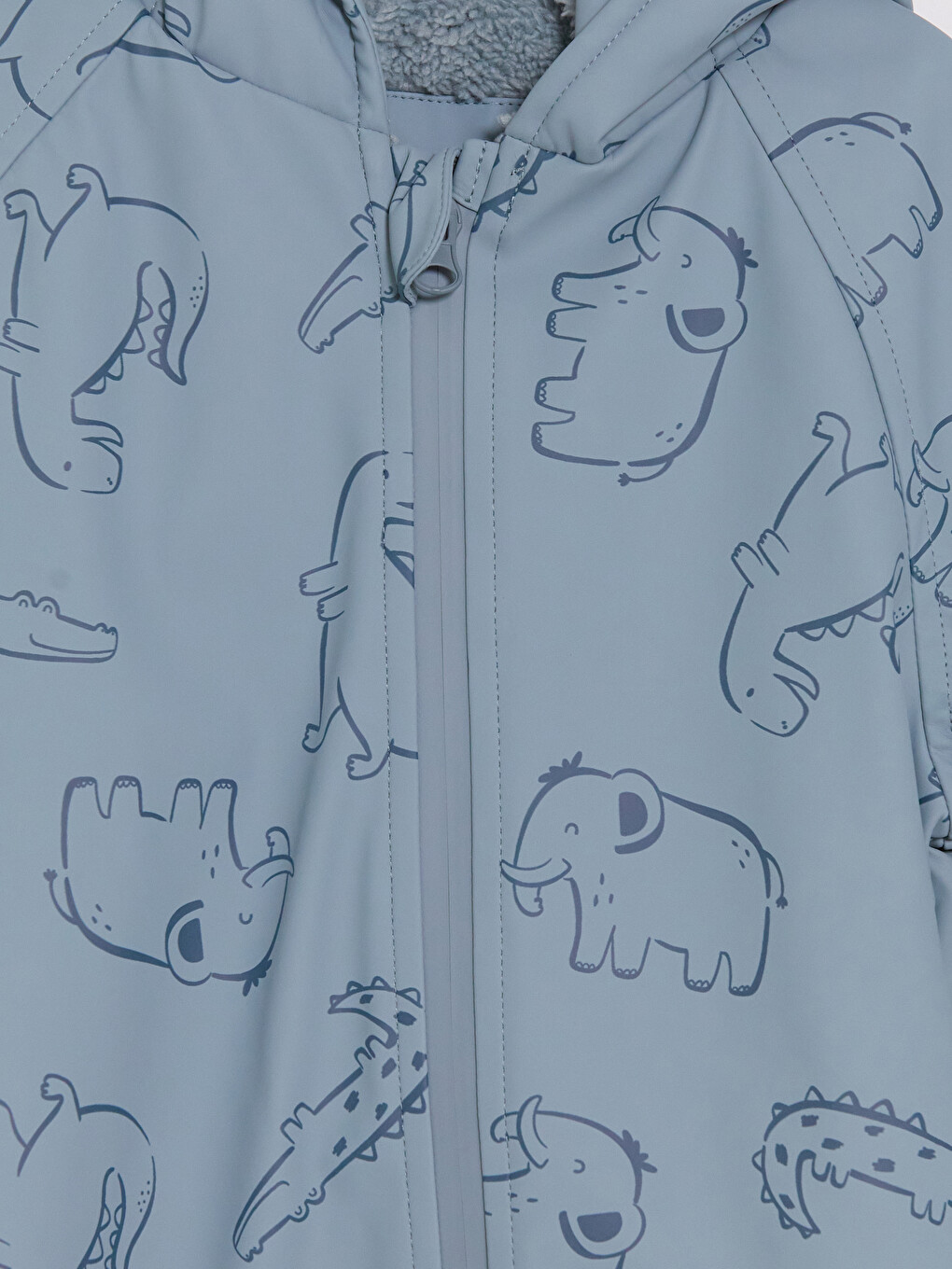 Manteau Astronaute À Capuche À Motifs Pour Bébés Garçons-1