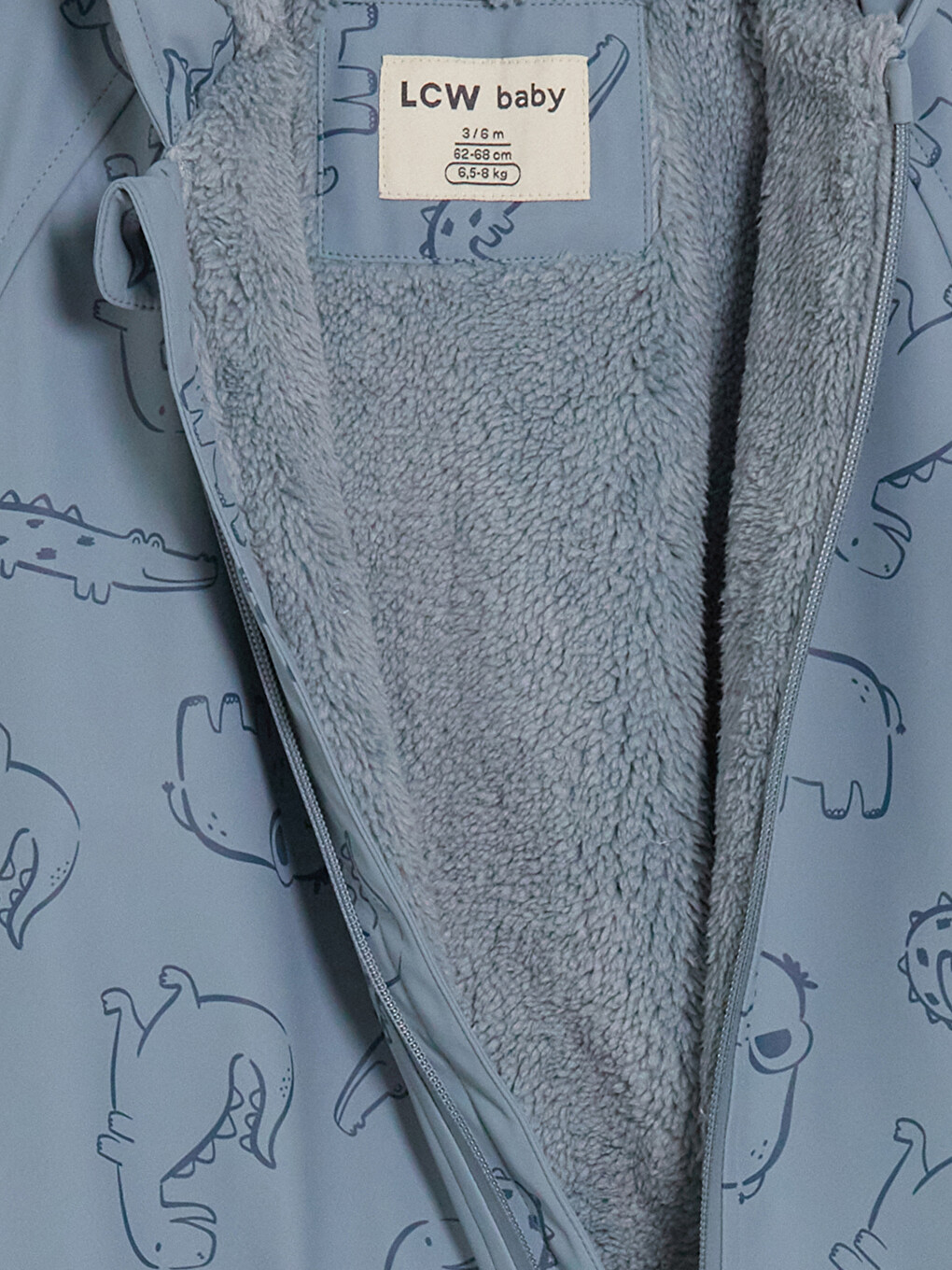 Manteau Astronaute À Capuche À Motifs Pour Bébés Garçons-2