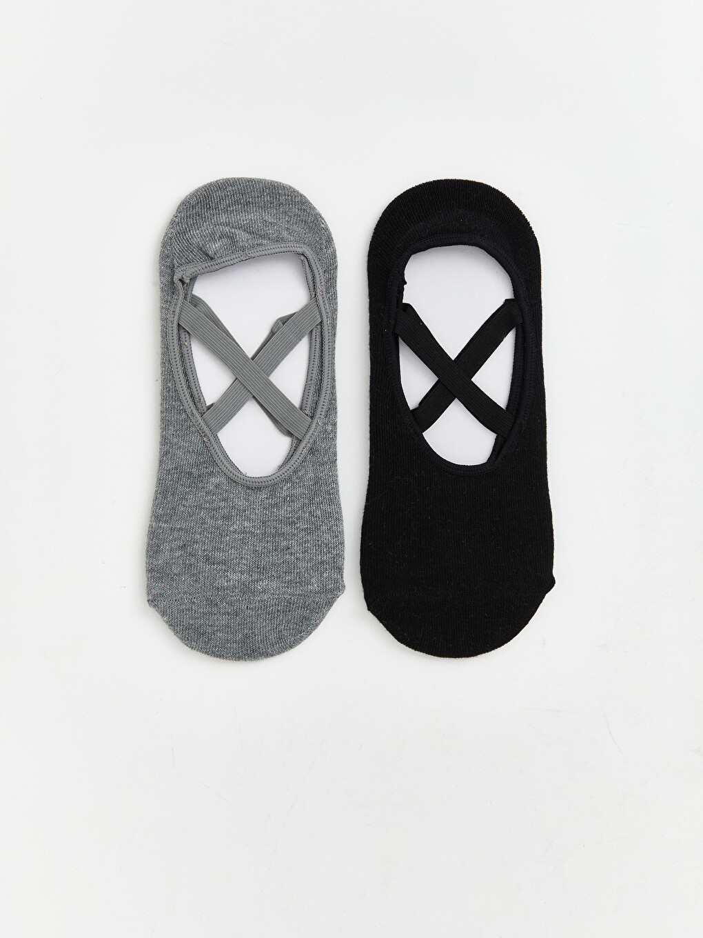 Woman Grey Invisible Socks