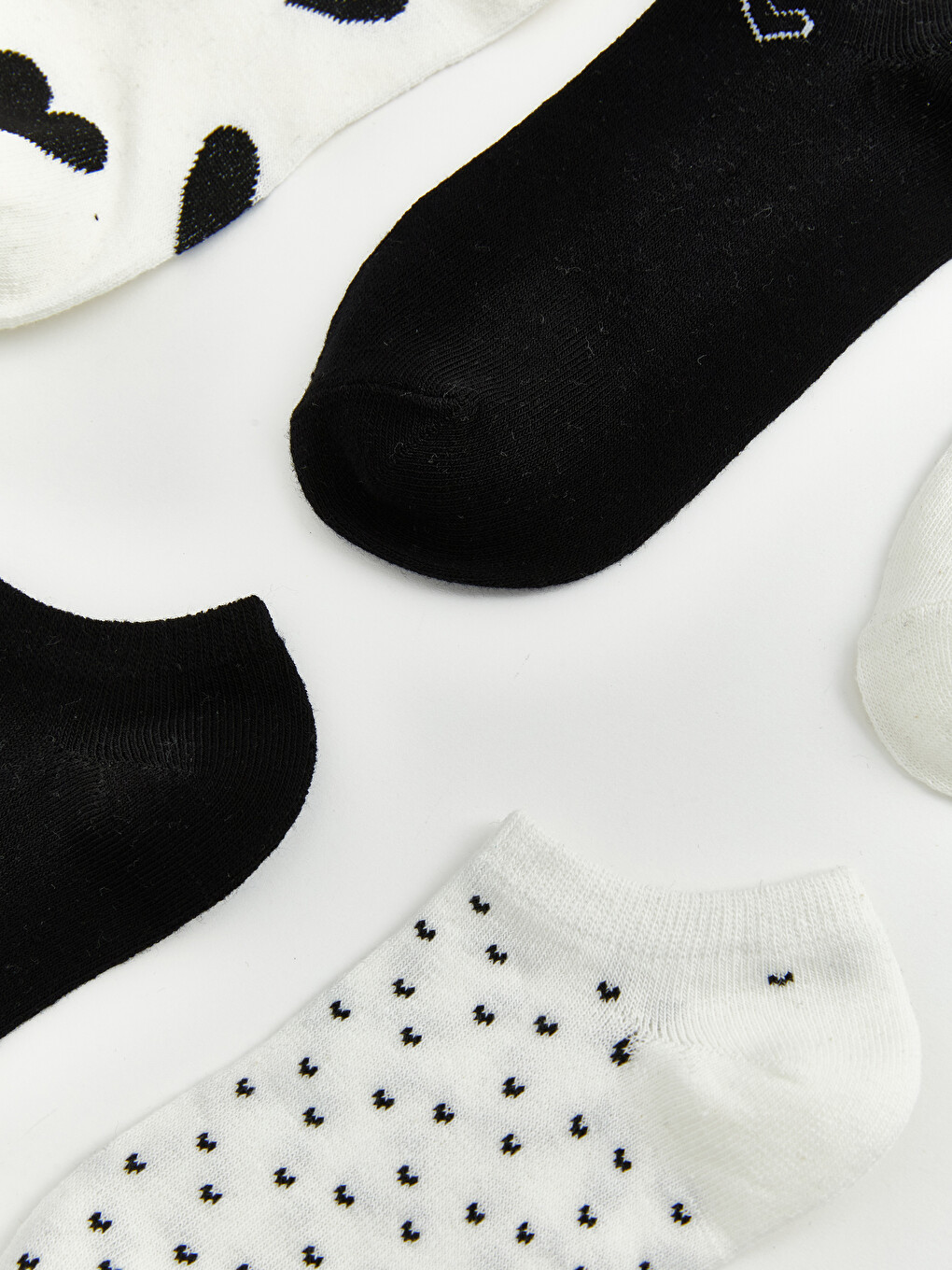 Patterned Women's Trainer Socks 5 Pack-1