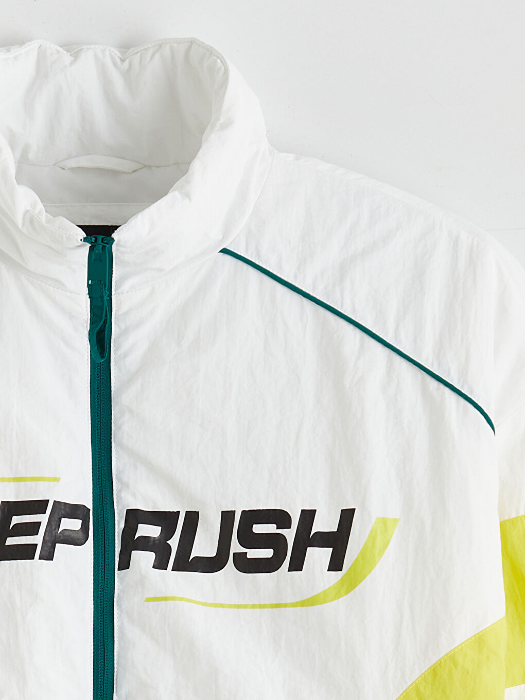 Yeşil Rahat Kalıp Erkek Mont-6