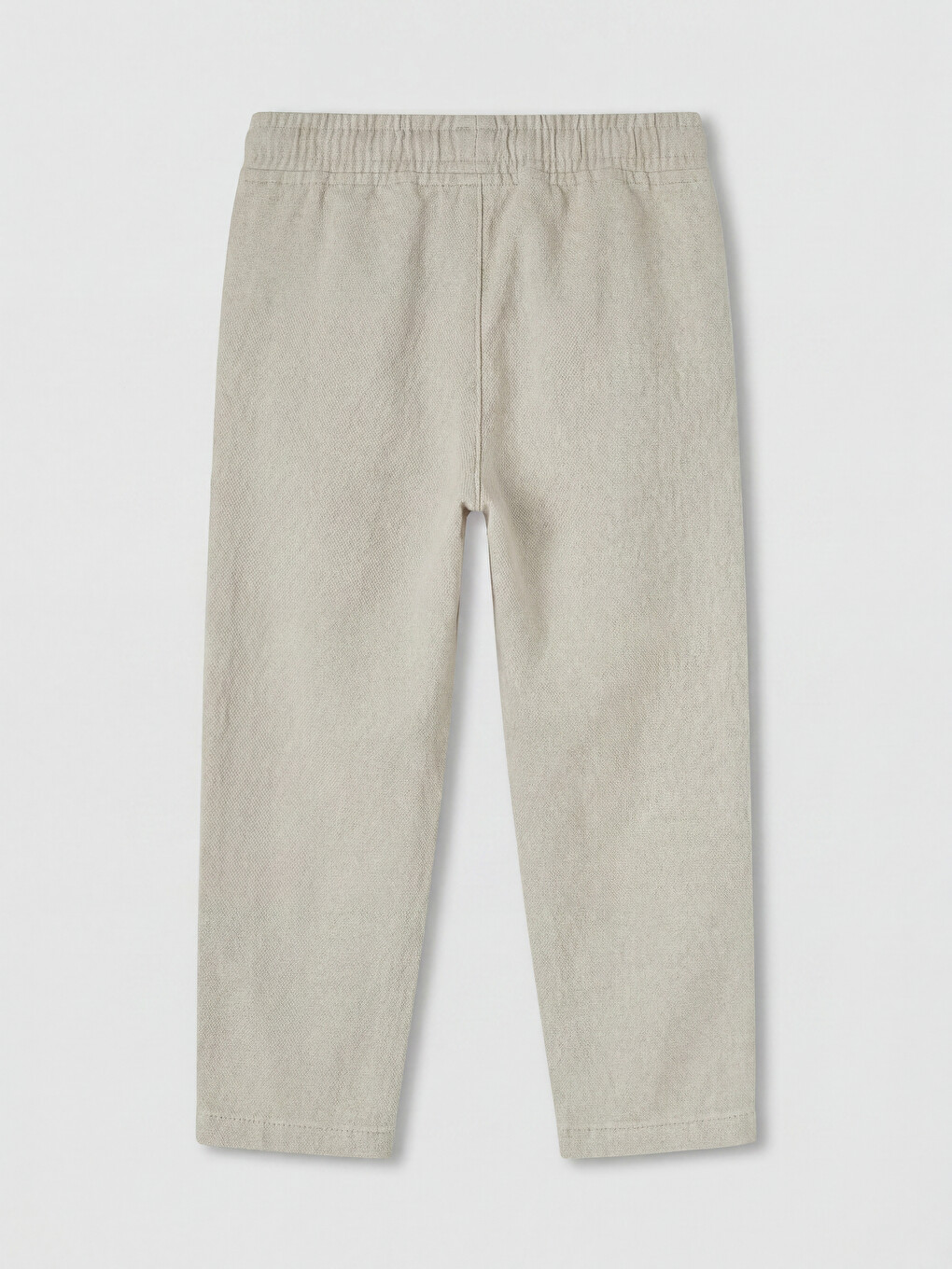 Gri Erkek Çocuk Gabardin Pantolon-1