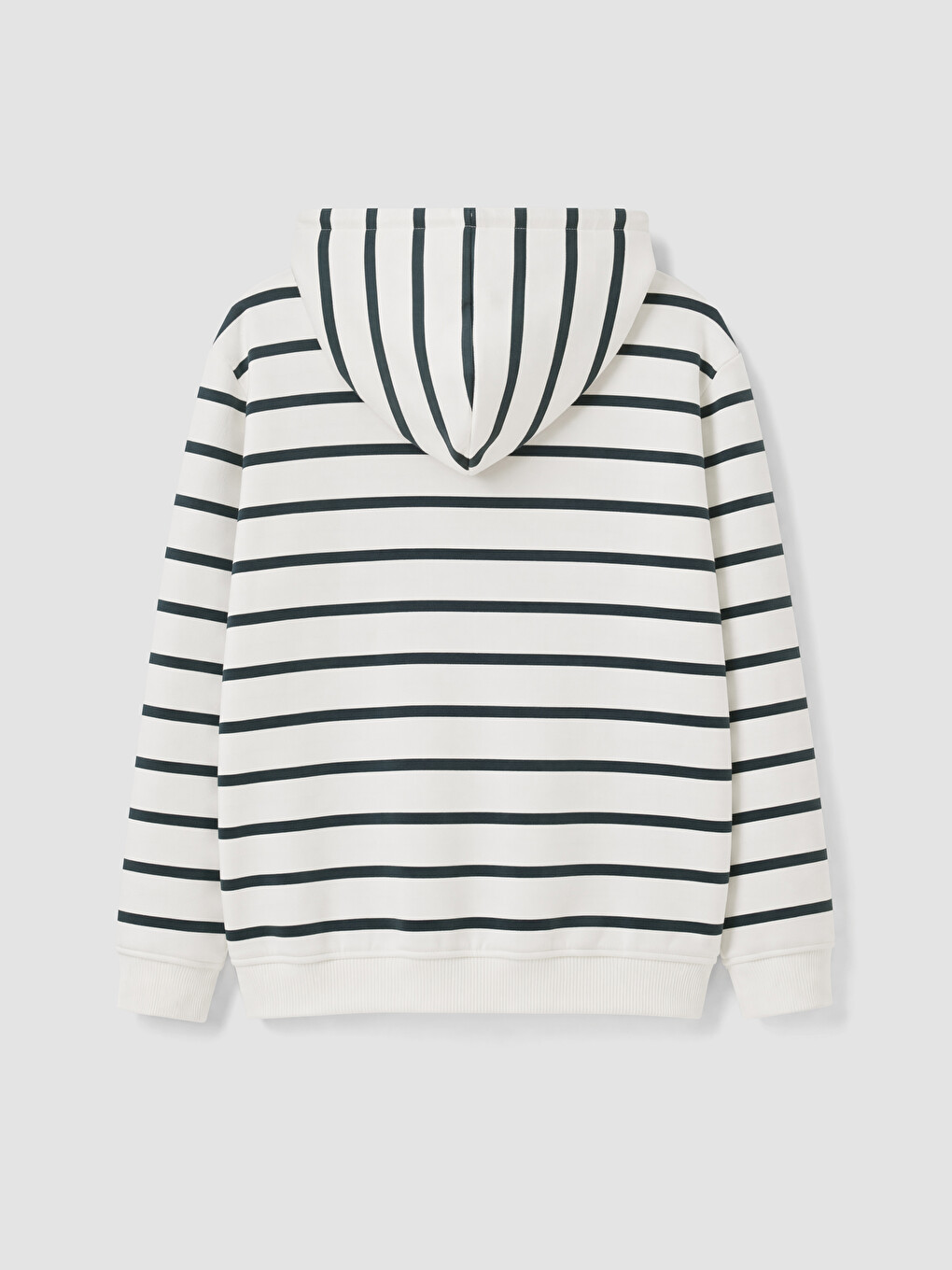 Antrasit Kapüşonlu Erkek Çocuk Fermuarlı Sweatshirt-2