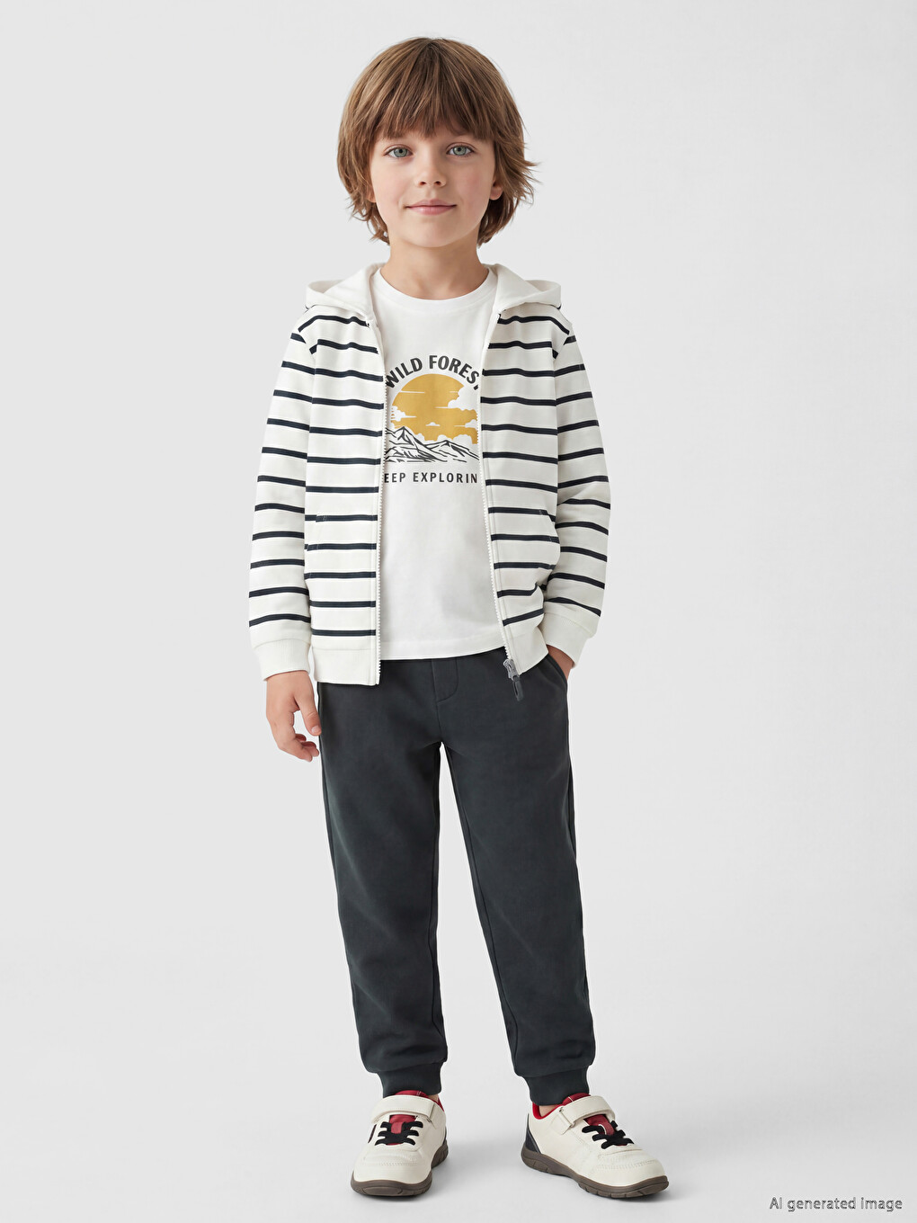 Striped Boys' Set 3-piece