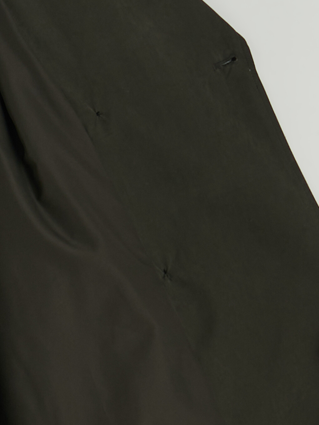 Haki Kuşaklı Kadın Gabardin Trençkot-7