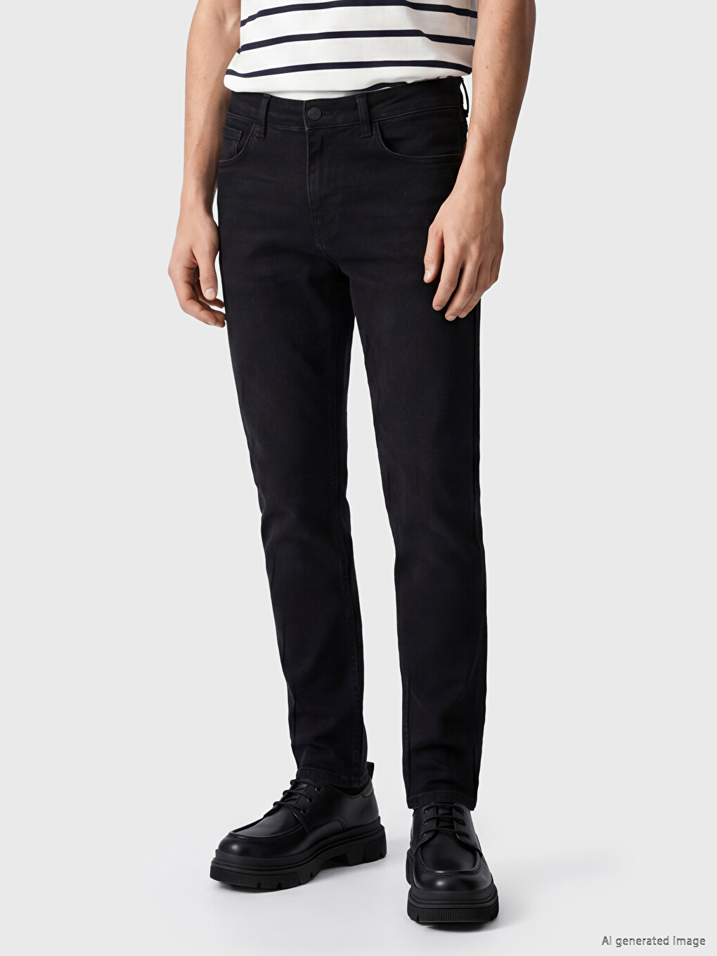 750 Slim Fit Erkek Jean Pantolon-1