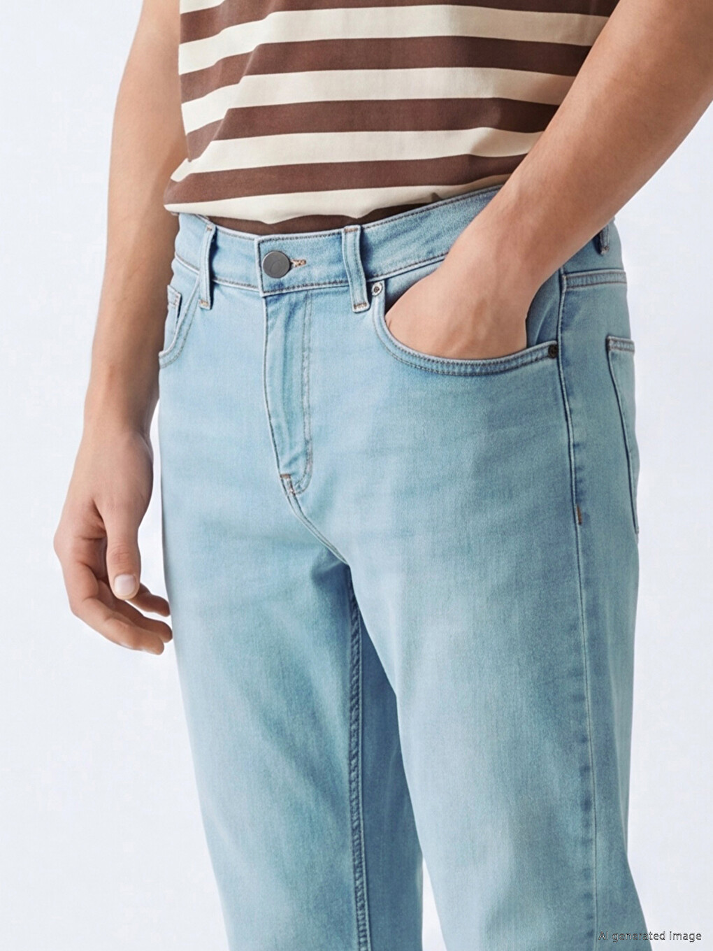 750 Slim Fit Erkek Jean Pantolon-2