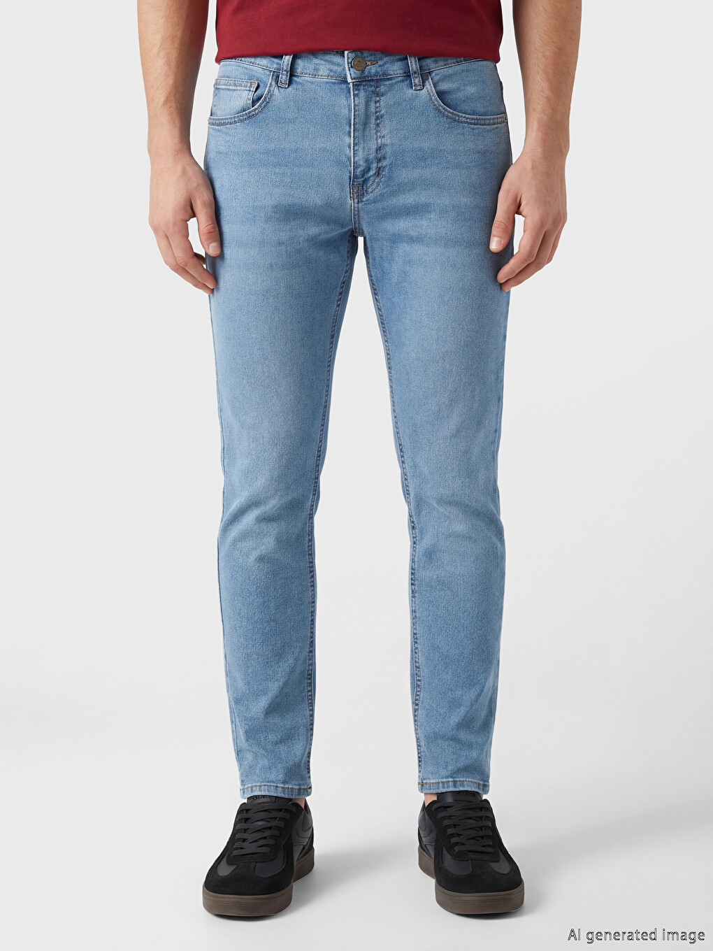 Xhinse Skinny Fit 760 Për Burra-1