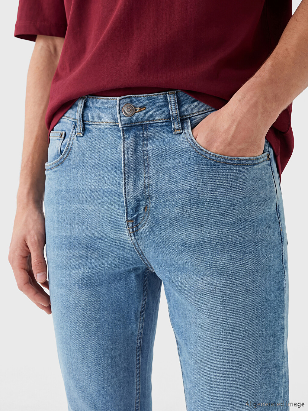 Xhinse Skinny Fit 760 Për Burra-2