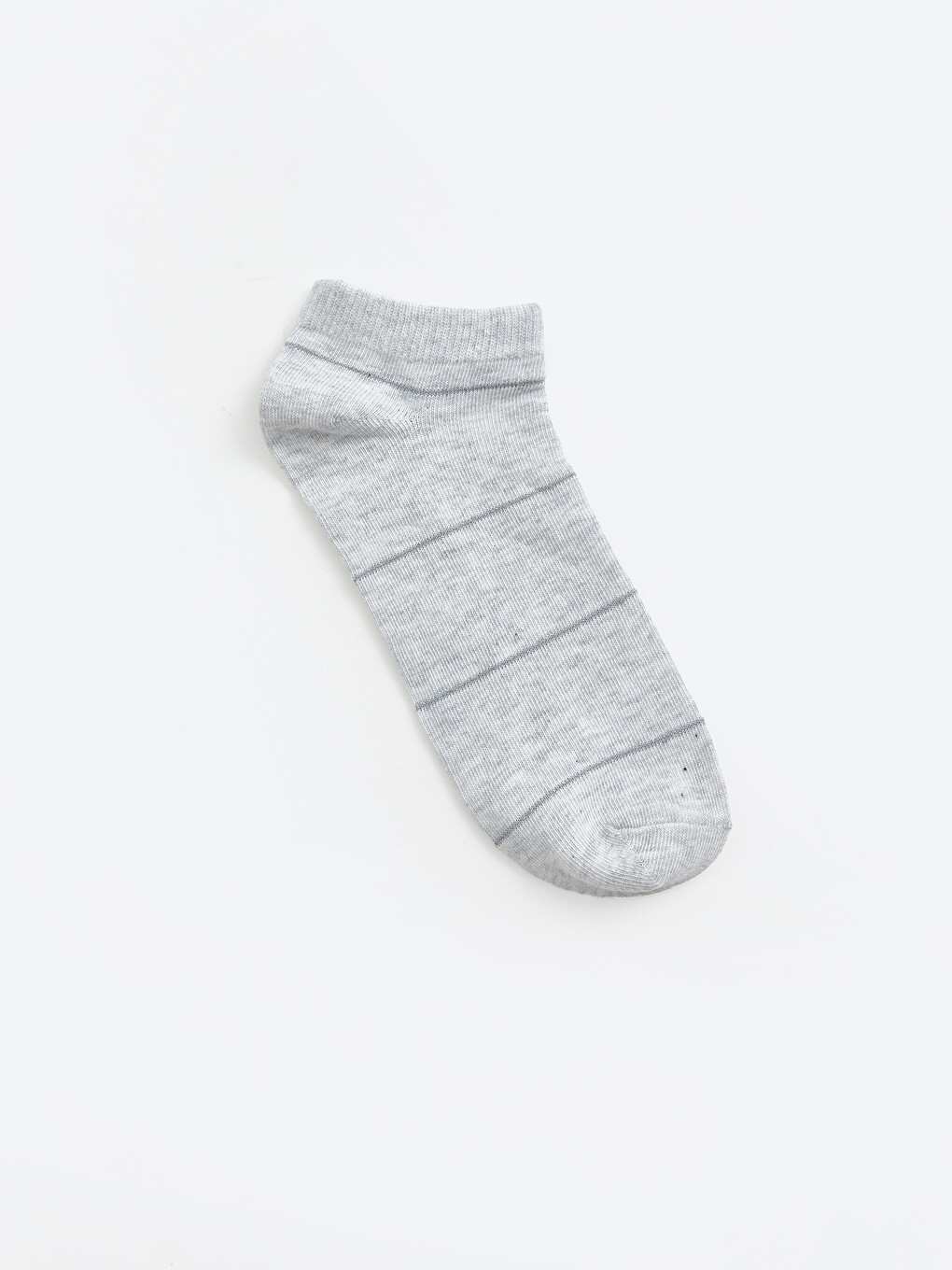 Woman Ecru Trainer Socks-3