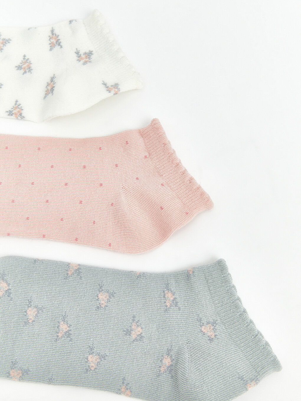 Patterned Women's Trainer Socks 5 Pack-1