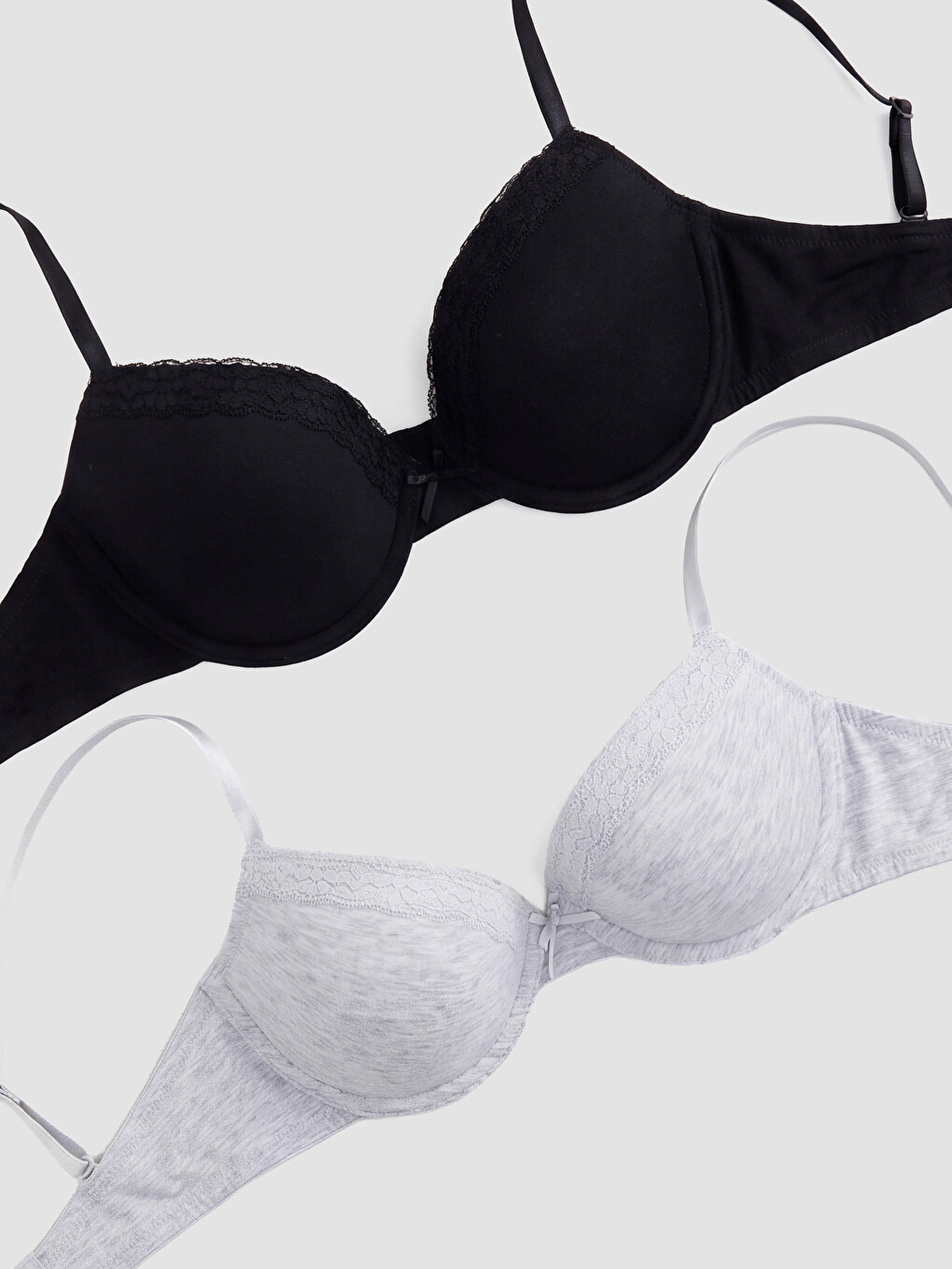 Woman Black Bra