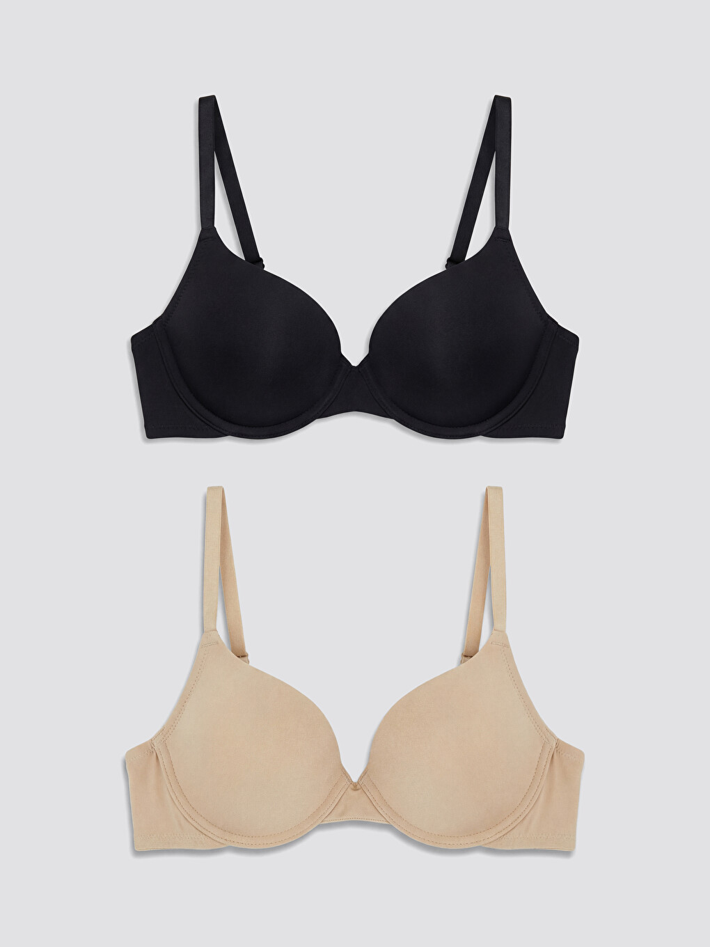 Soutien-gorge T-shirt avec armatures non rembourré