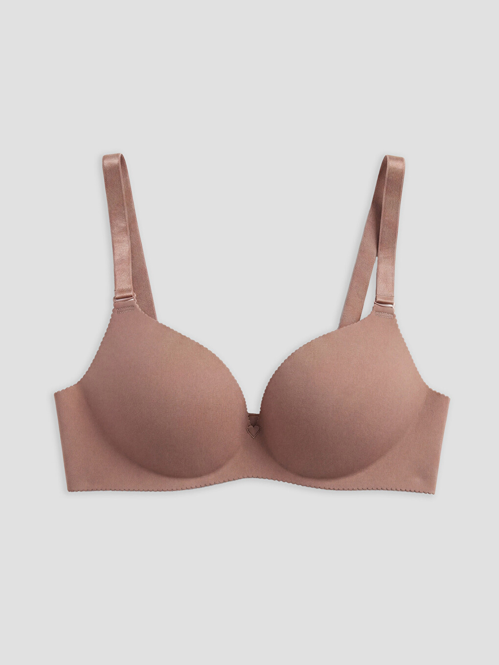 Pembe Balensiz Dolgusuz Tişört Sütyen