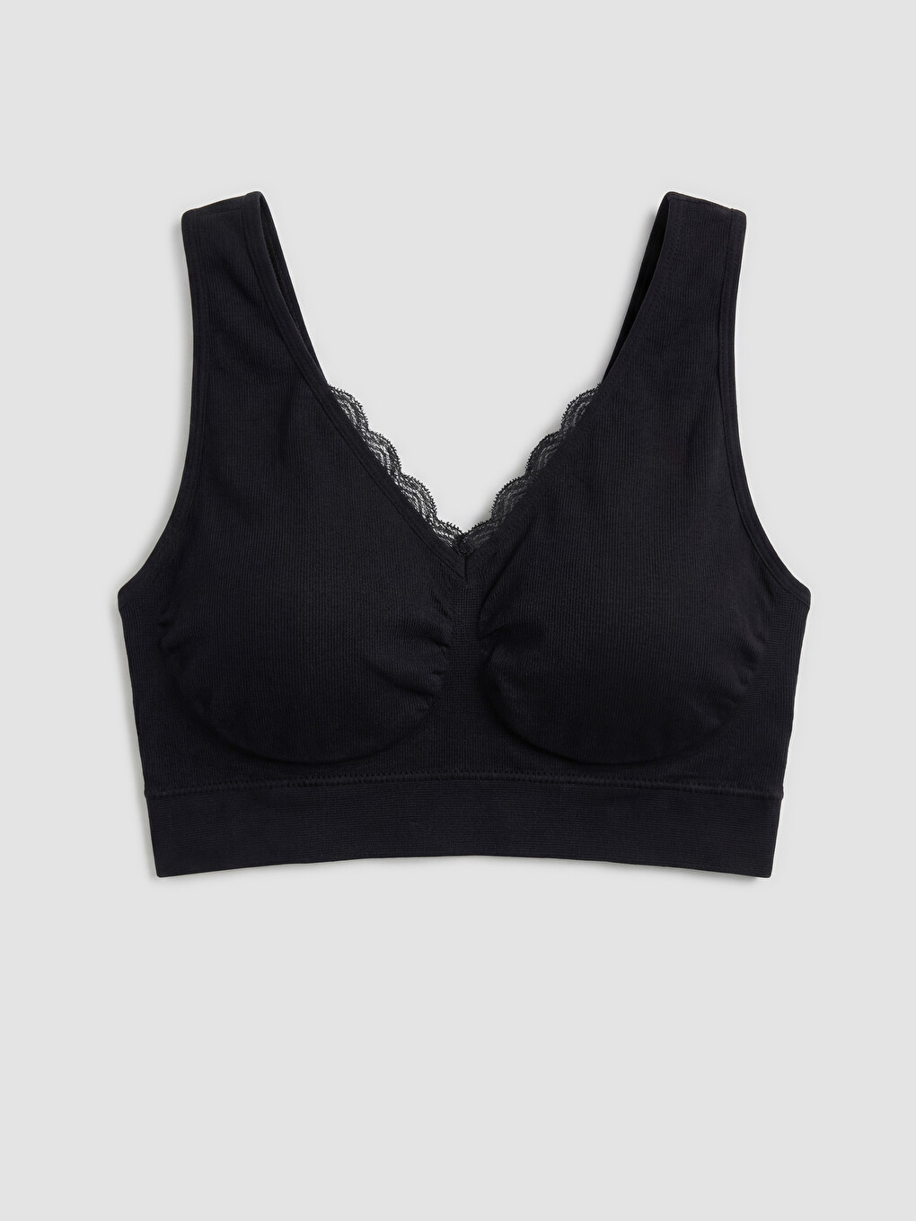 Woman Black Sports Bra & Sports Bustier