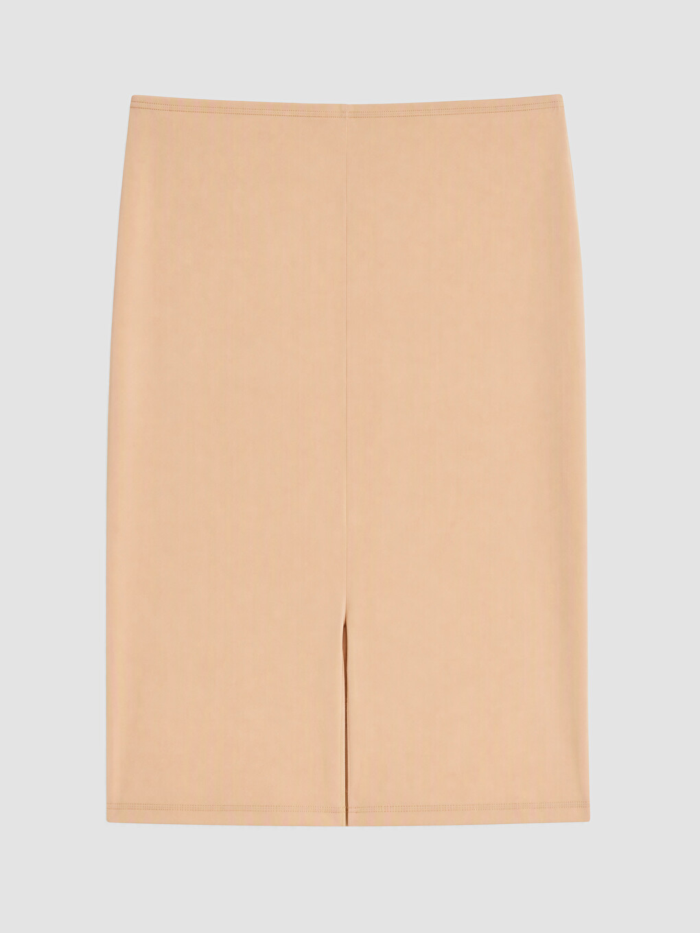 Elastic Waist Women's Slip Skirt-7
