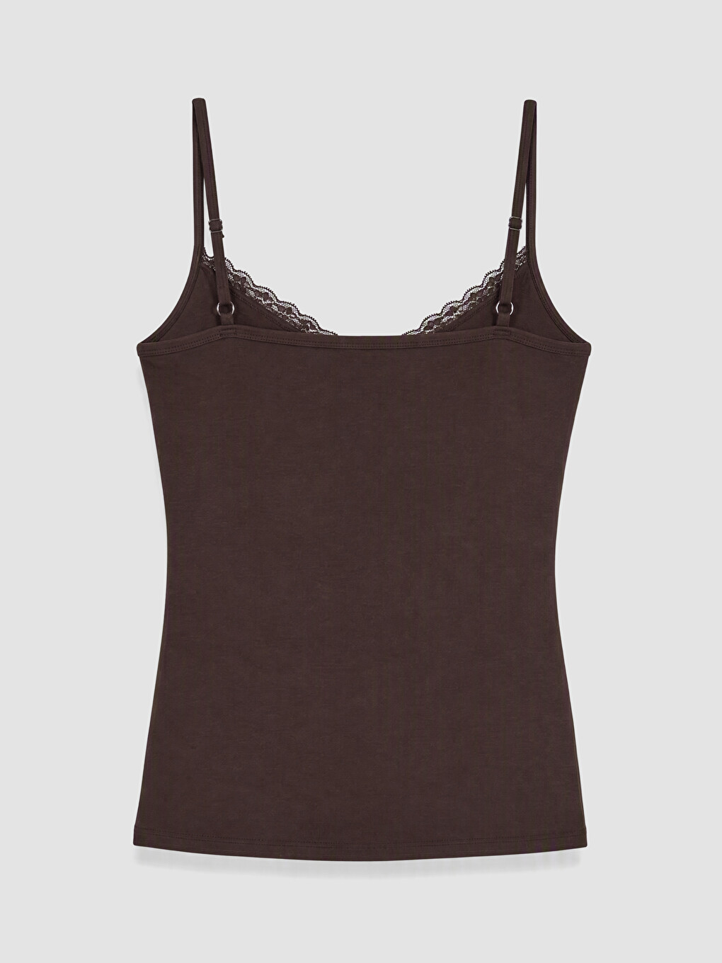 Lace Detailed Strappy Women's Vest-6