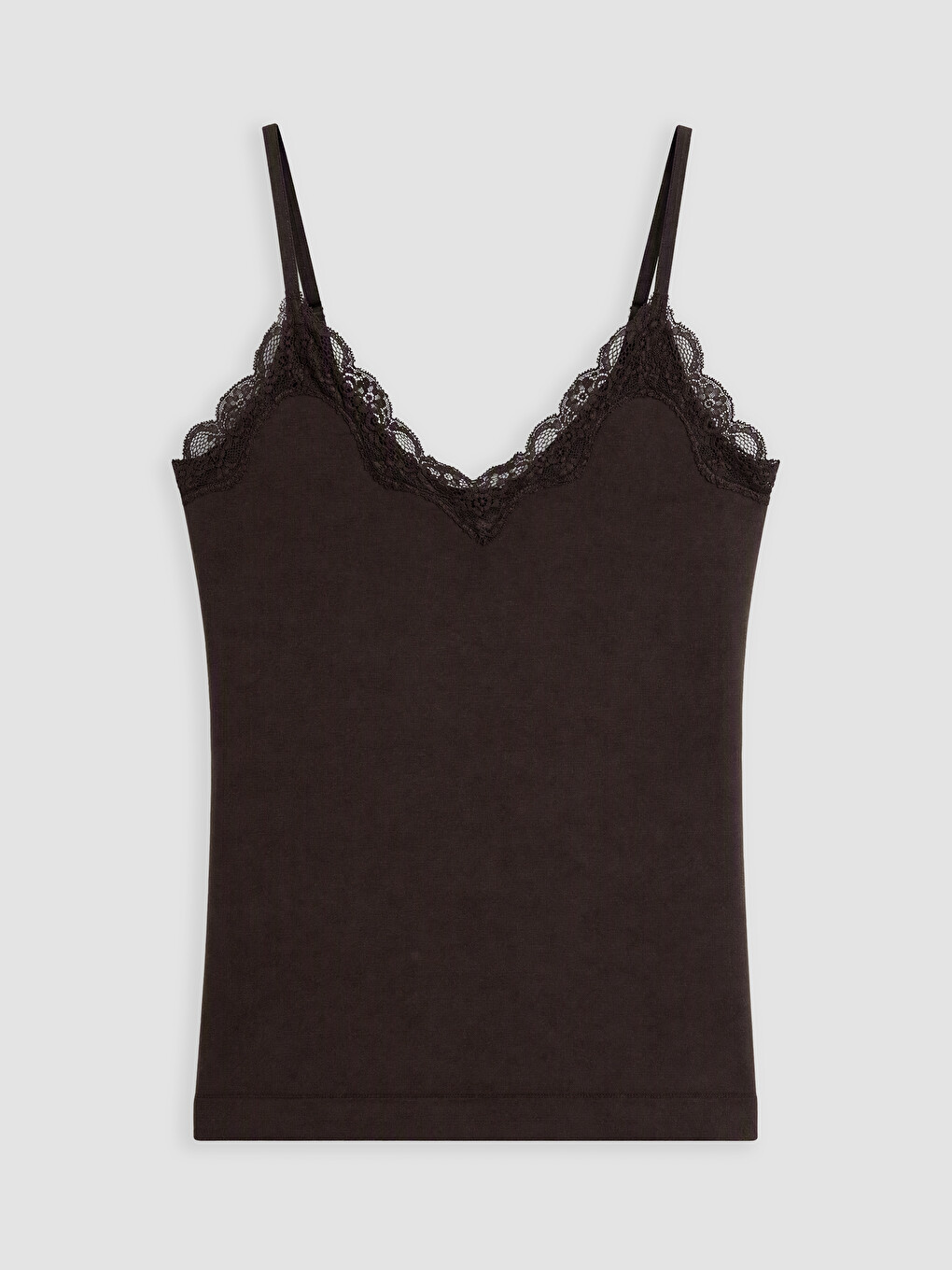 Strappy Lace Detailed Women's Vest-4