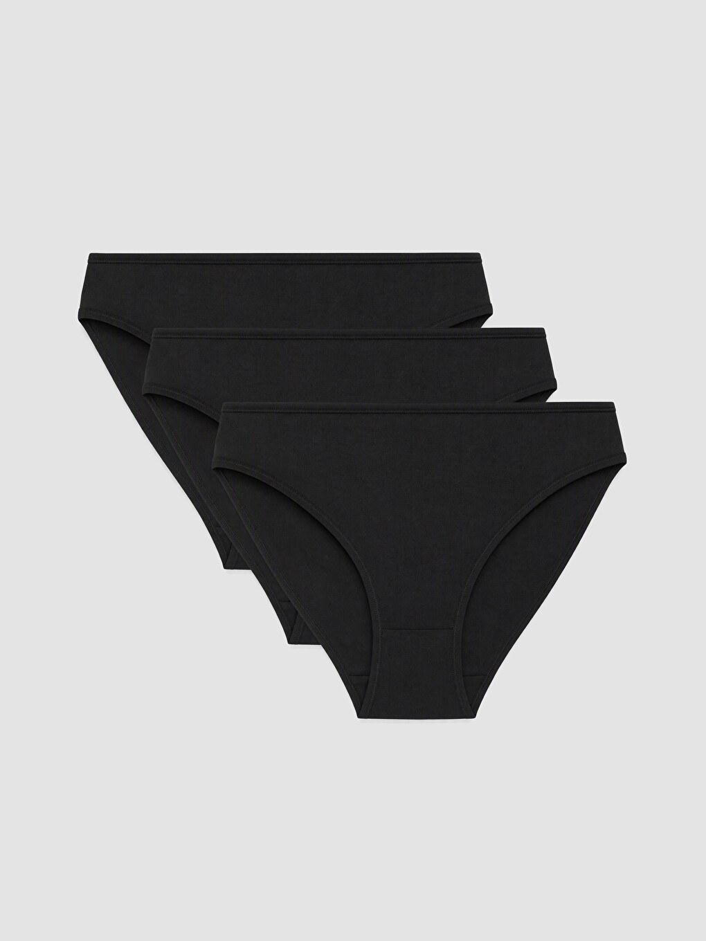Siyah Bikini Külot 3'lü
