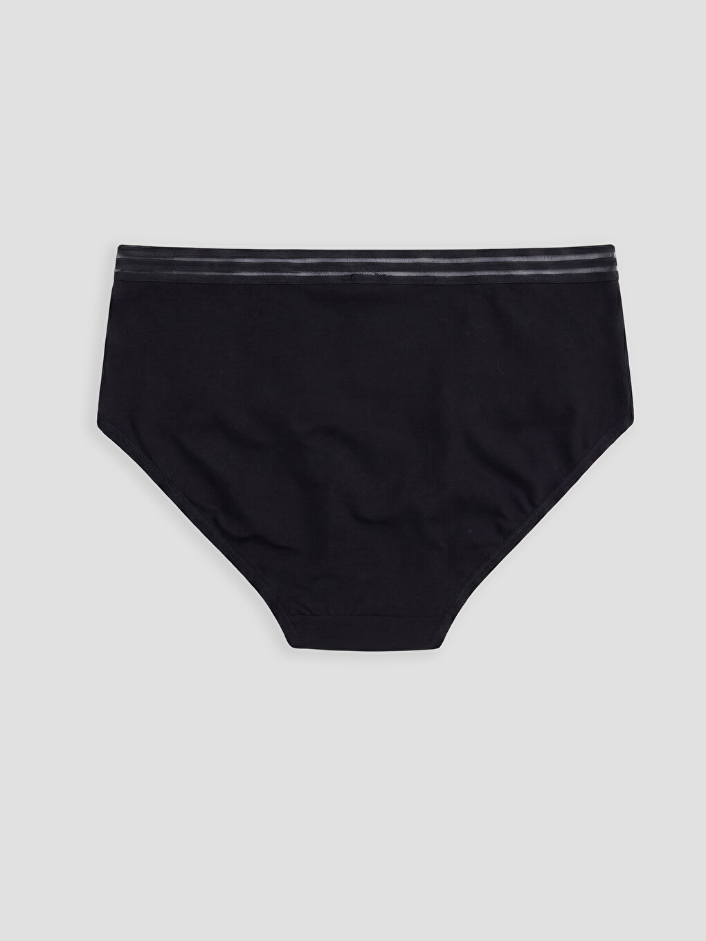 Siyah Hipster Külot 3'lü-4