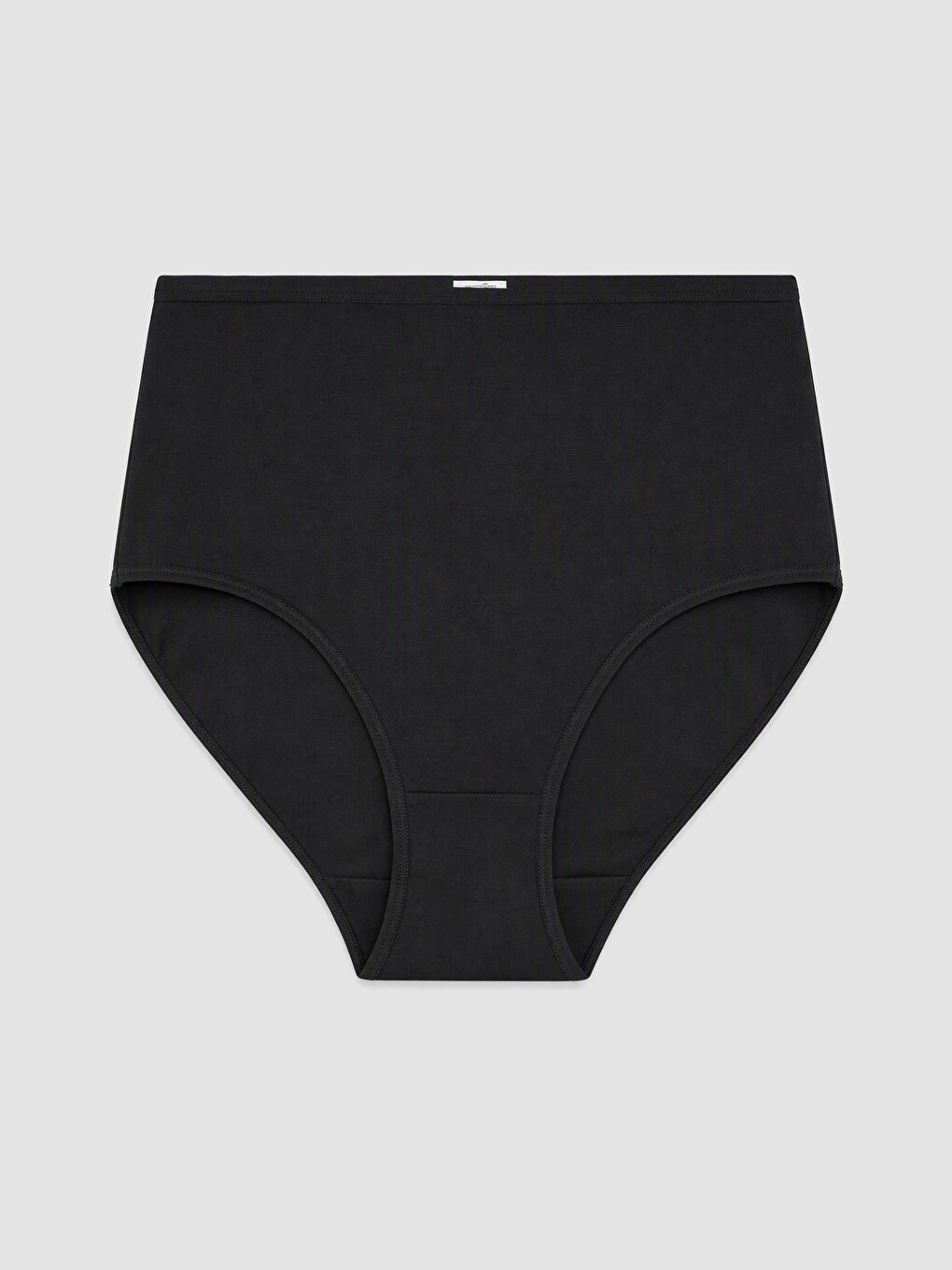 Woman Black High-waisted Knickers-1
