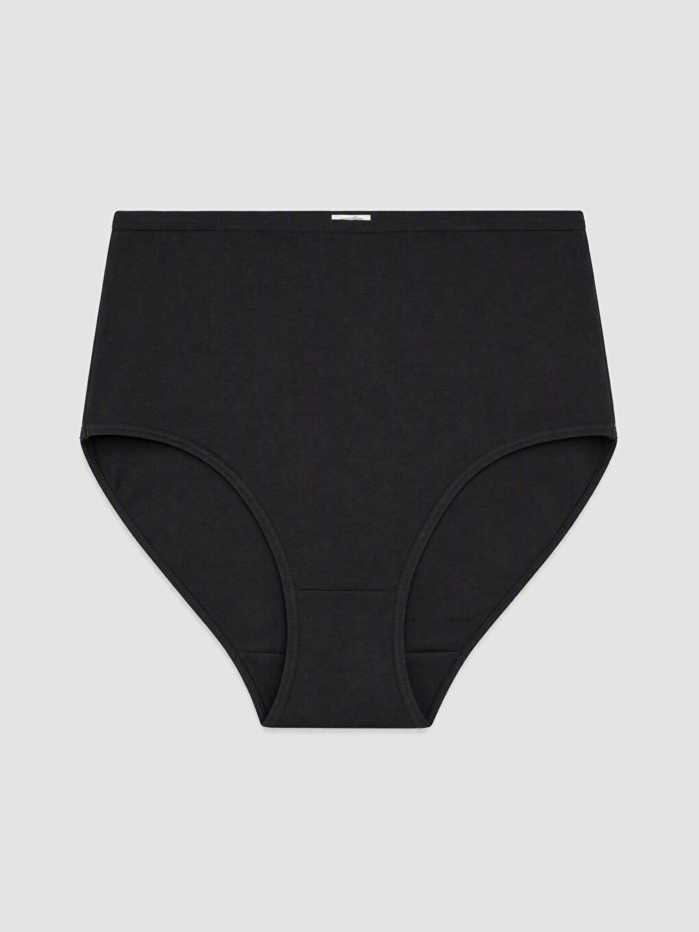 Woman Black High-waisted Knickers-3