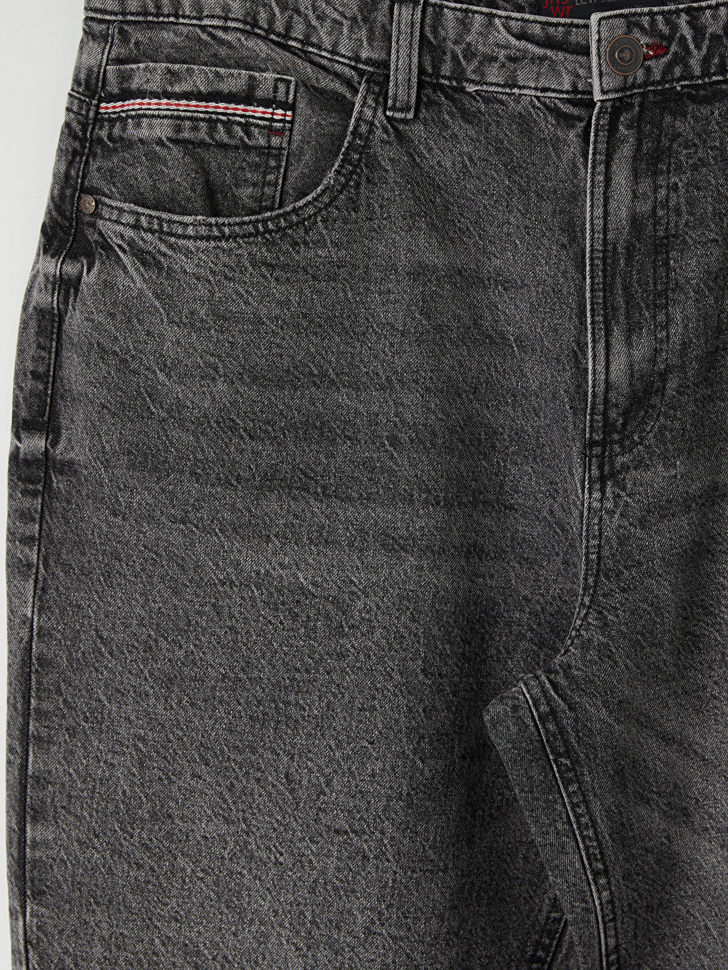710 Свободный Крой Мужские Джинсы-6
