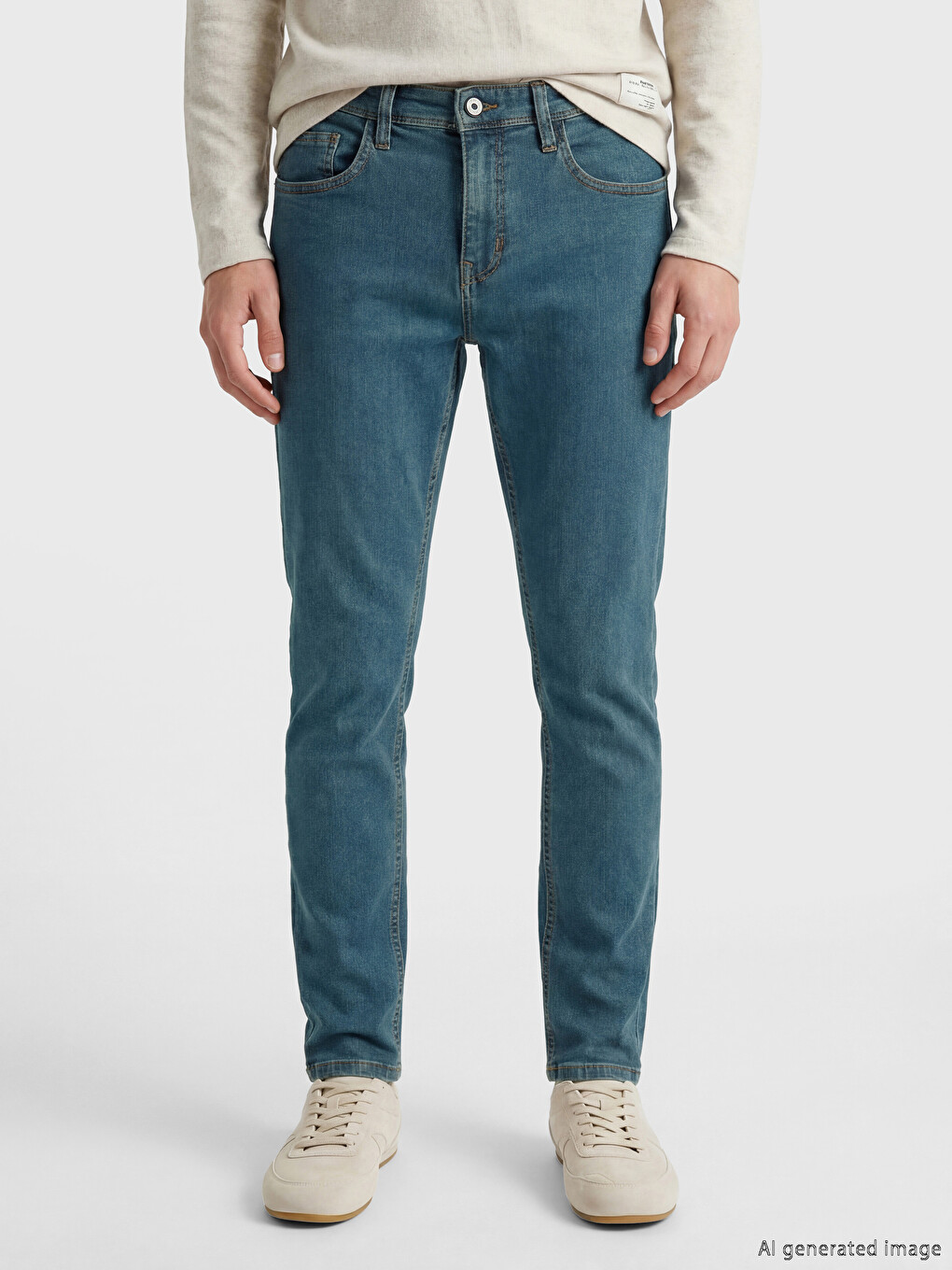750 Slim Fit Erkek Jean Pantolon-1
