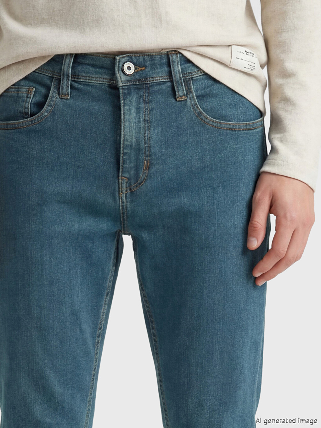 750 Slim Fit Erkek Jean Pantolon-2