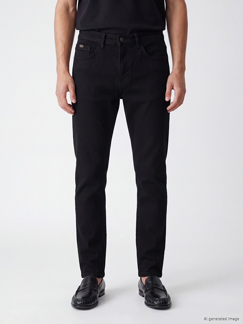750 Slim Fit Ерлер Джинсы Шалбары-1