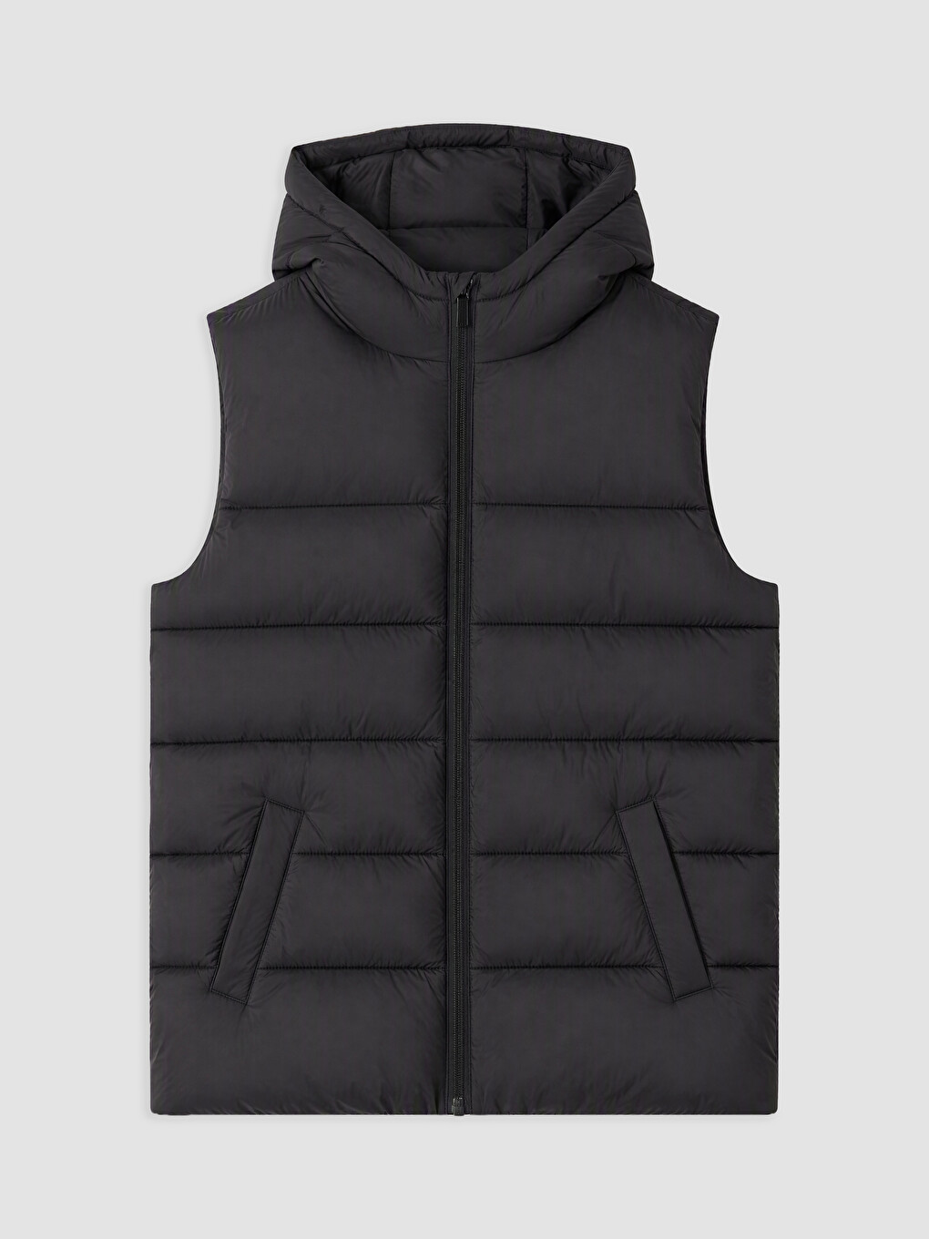 Hooded Boys' Puffer Gilet