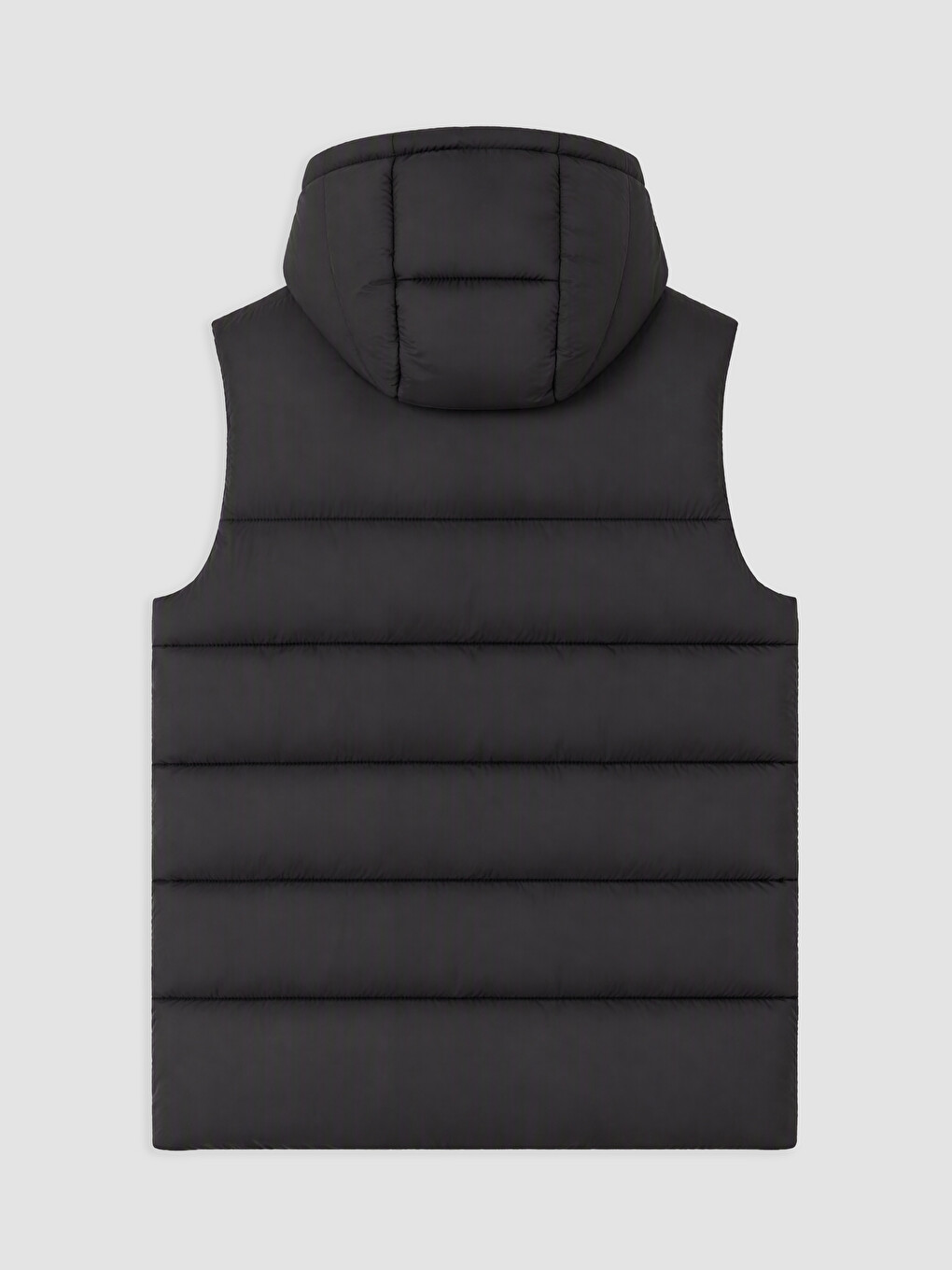 Hooded Boys' Puffer Gilet-1