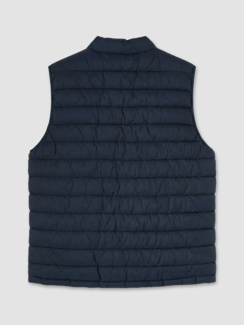 Lacivert Regular Fit Dik Yaka Erkek Şişme Yelek-4