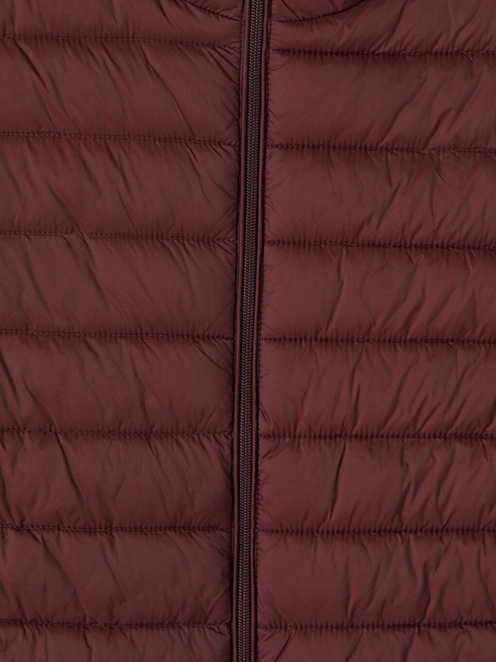 Regular Fit Mock Neck Quilted Men's Puffer Gilet-5