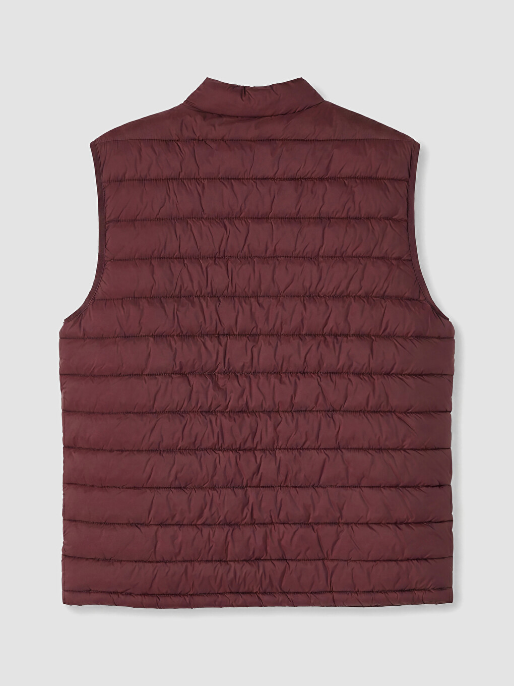 Regular Fit Mock Neck Quilted Men's Puffer Gilet-7