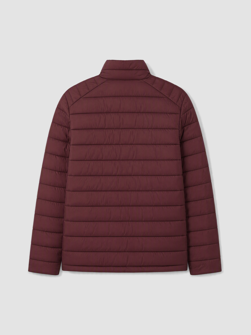 Bordo Regular Fit Erkek Şişme Mont-1