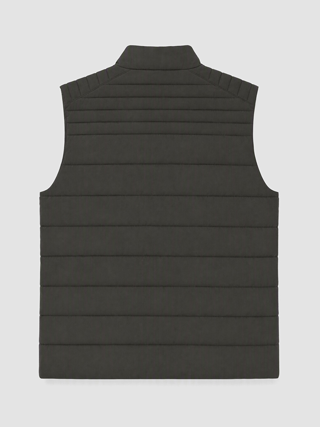 Man Khaki Knit Gilet-6
